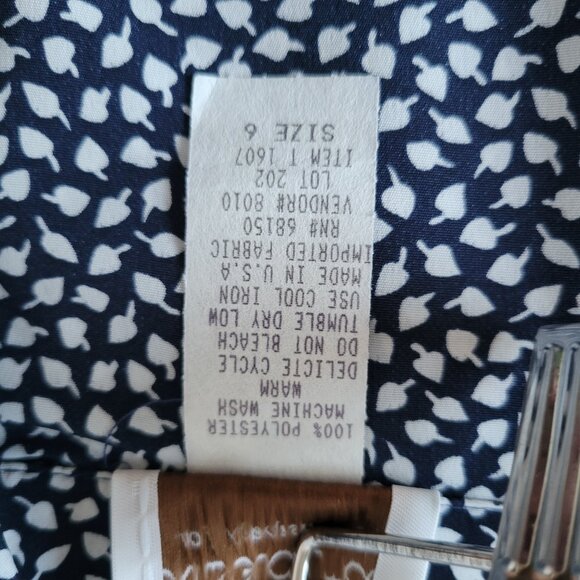 Vintage Brownstone Studio New York, 2pc Pajama Set, Sz 6, Black/White, Like New, - Picture 6 of 15